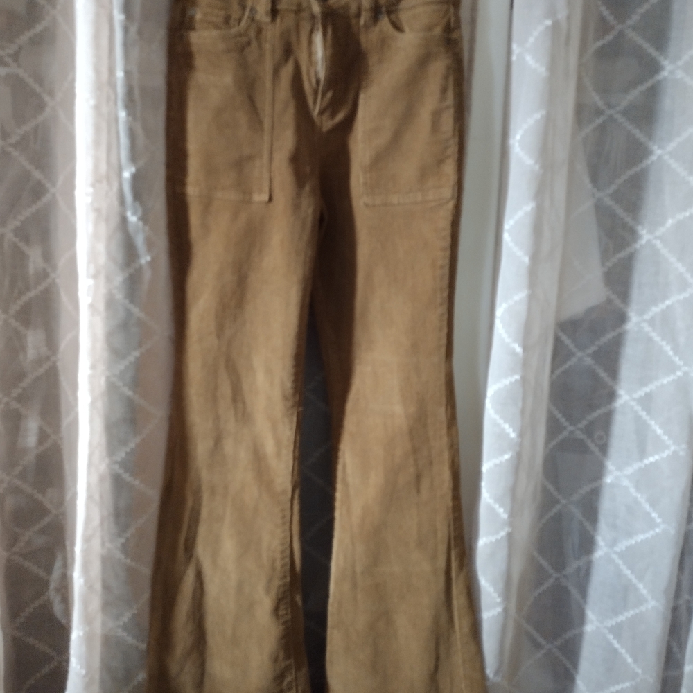 Blue Spice Women's Brown Flare Jeans